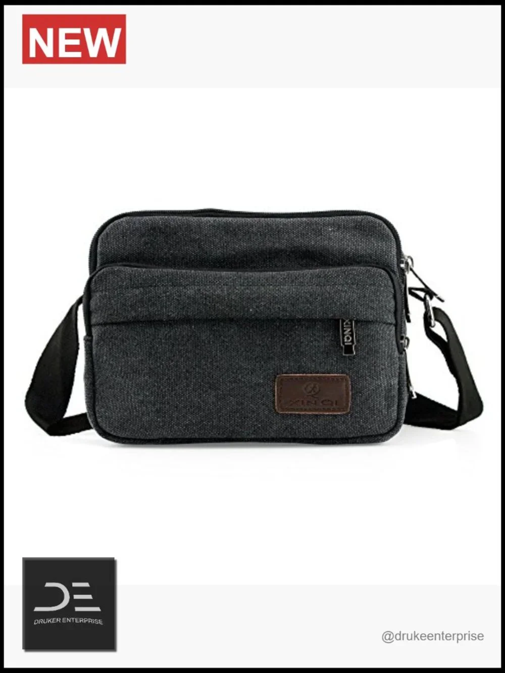 N/A canvas crossbody